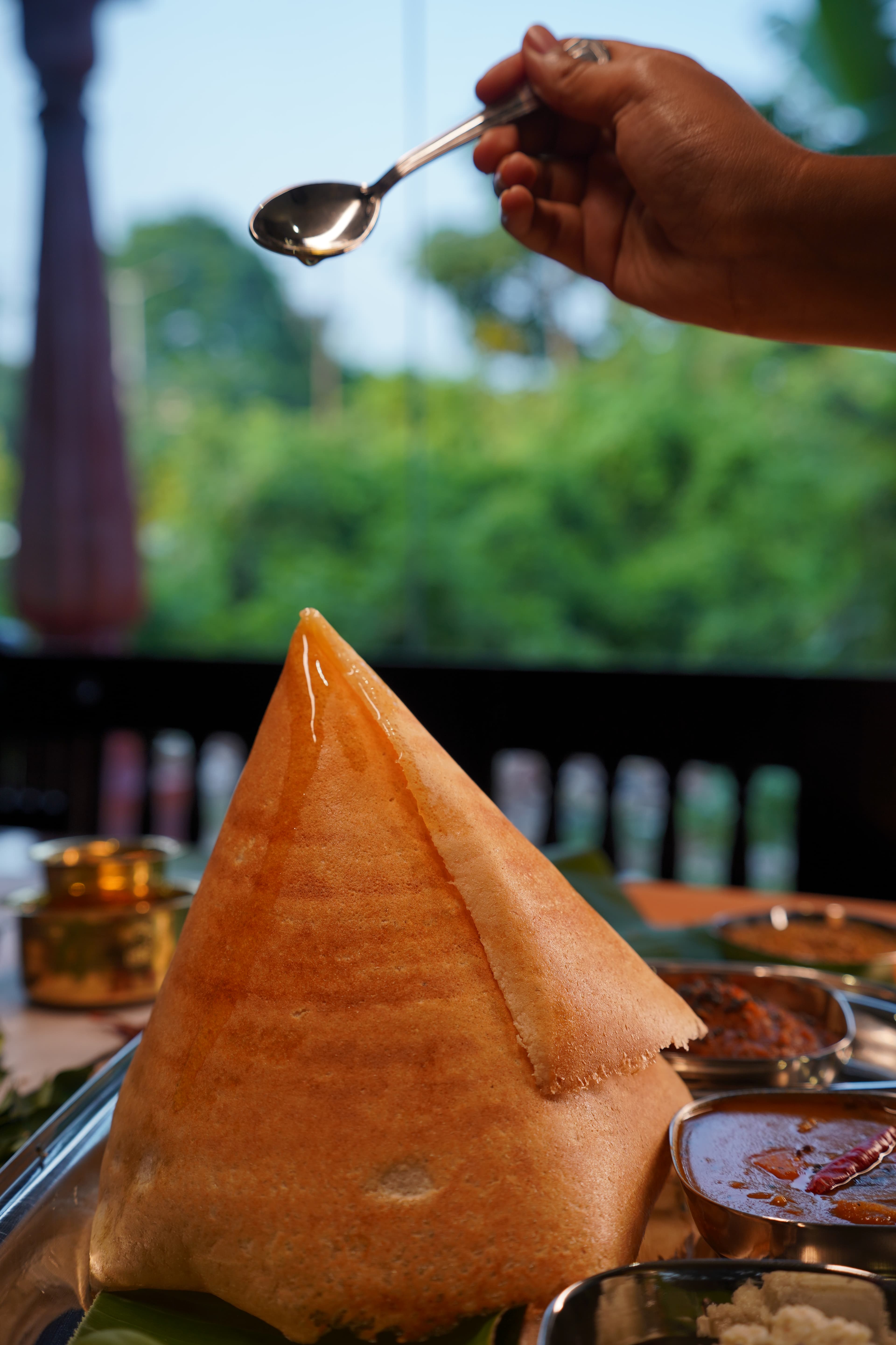 Authentic South Indian Dosa