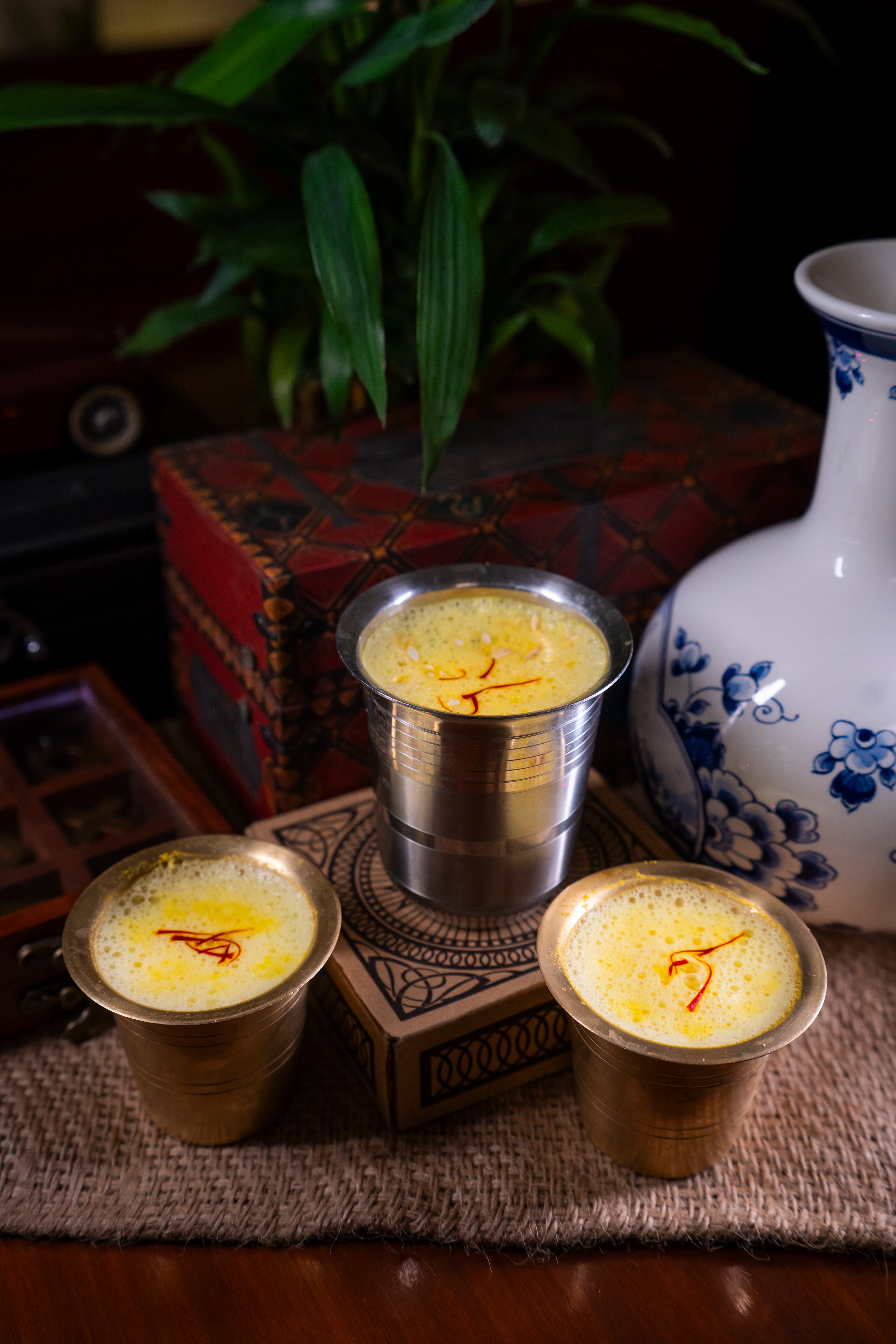 Hot Badam Milk